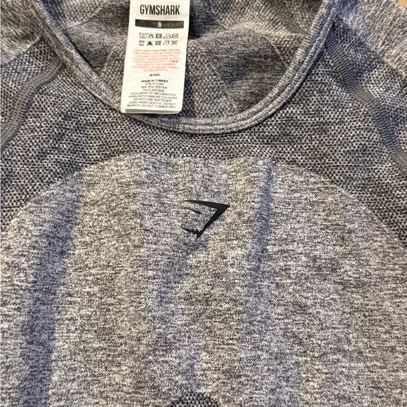 Gymshark Grey Long Sleeve Crop Top - Picture 4 of 4